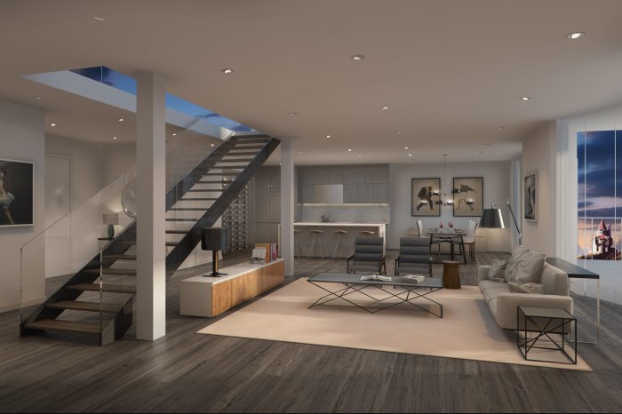 interior, Design, Room, Furniture, Architecture, House, Condo ...